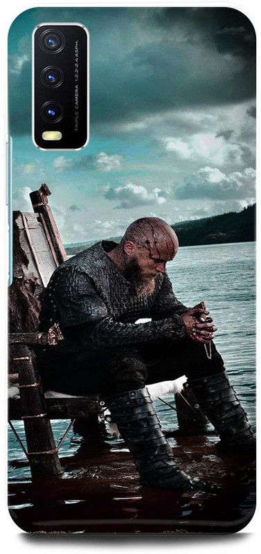 ZIGTOZAG SHOPPE Back Cover for Vivo Y20, V2029, VIKINGS,RAGNAR, DARK,COOL  (Multicolor, Hard Case)
