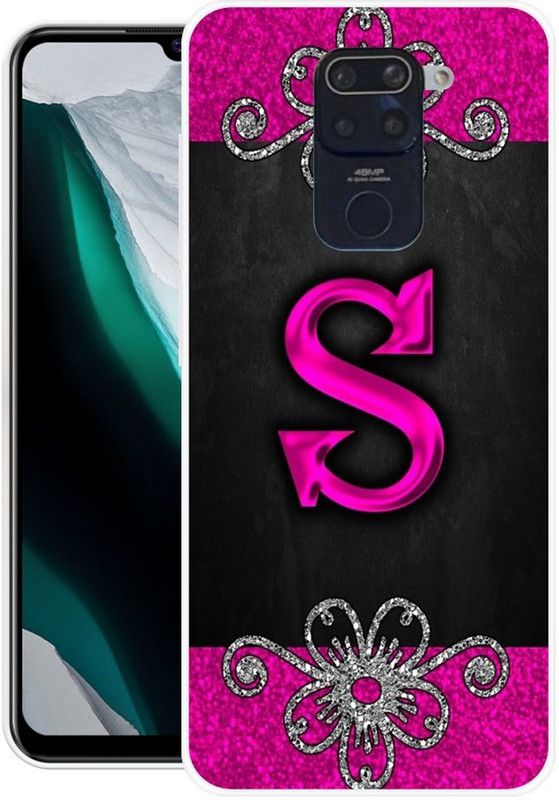 PALWALE BALAJI Back Cover for Mi Redmi Note 9  (Pink, Black, Silicon)