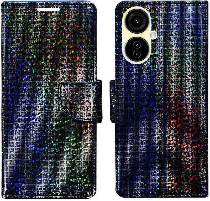Dhar Flips Flip Cover for Tecno Camon 19 NEO ( World's First Color Changing Flip Cover )  (Multicolor, Magnetic Case, Pack of: 1)