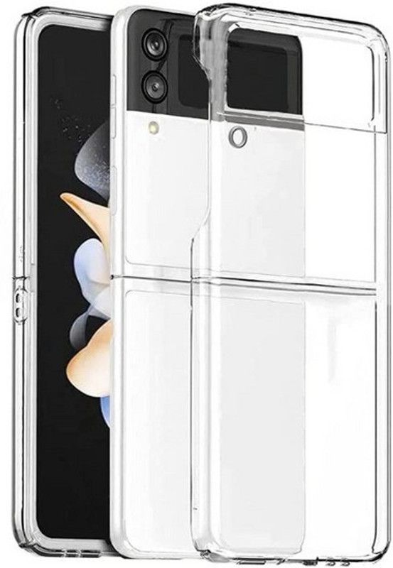 S-Softline Back Cover for SAMSUNG Galaxy Z Flip4 5G, Full HD Quality Edge to Edge Coverage  (Transparent)