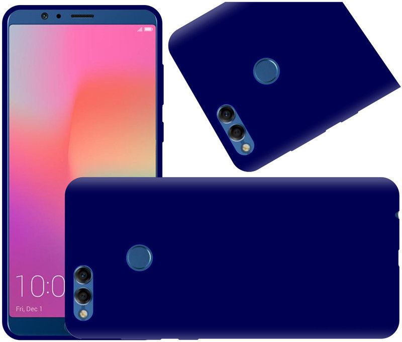CASE CREATION Back Cover for Huawei Honor 7X 5.93" inch  (Blue, Grip Case, Pack of: 1)