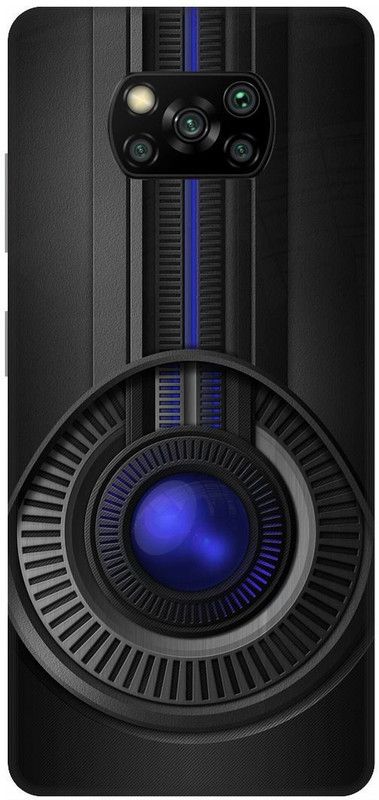 UMPRINT Back Cover for Poco X3/MZB9965IN Art Design Art Line Printed Back Cover  (Multicolor, Hard Case, Pack of: 1)