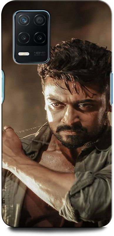 ORBIQE Back Cover for Realme 8 5G SURYA, TAMIL ACTOR, STYLISH STAR, TAMIL STAR, SOUTH STAR  (Multicolor, Hard Case, Pack of: 1)