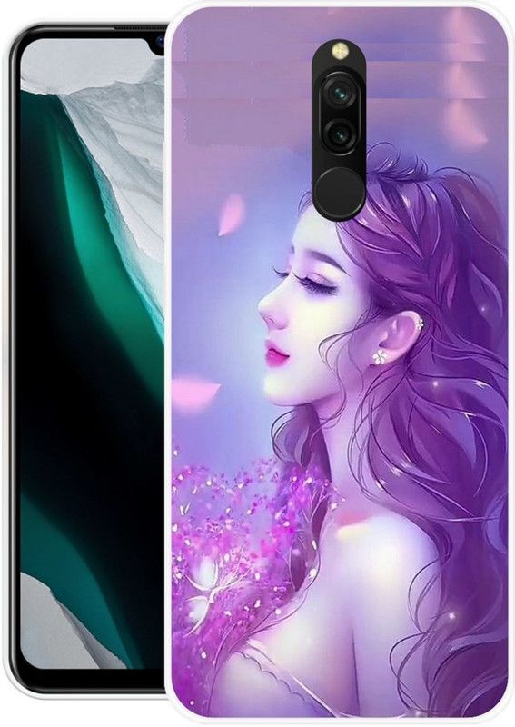 ROSSY Back Cover for Redmi 8  (Multicolor, Grip Case, Silicon, Pack of: 1)