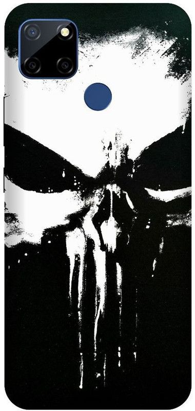 URCHIN Back Cover for Narzo 20 Punisher, Punisher logo, Skull, Ghost  (Multicolor, Shock Proof, Pack of: 1)
