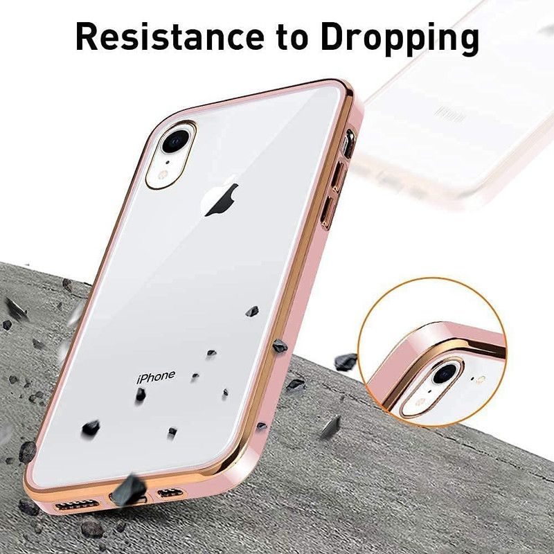 Sofsoo Back Cover for Apple iPhone XR  (Pink)