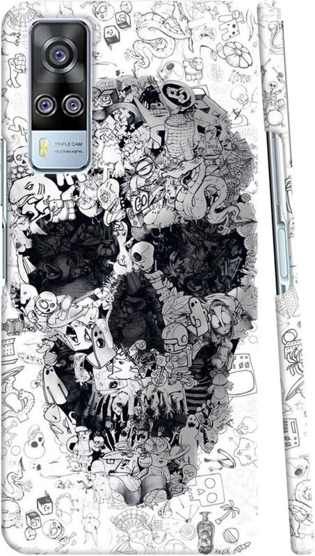 TRENDY EVER Back Cover for VIVO Y51  (Multicolor, Pack of: 1)