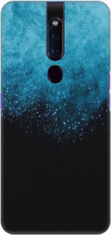 COBIERTAS Back Cover for Oppo F11 Pro  (Black, Blue, Hard Case)