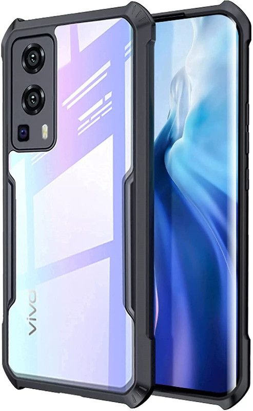 DSCASE Back Cover for VIVO Y73  (Black, Shock Proof, Pack of: 1)