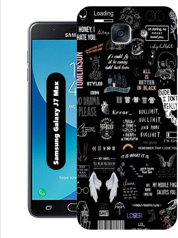 Rstyle Back Cover for Samsung Galaxy J7 Max  (Multicolor, Grip Case, Silicon, Pack of: 1)