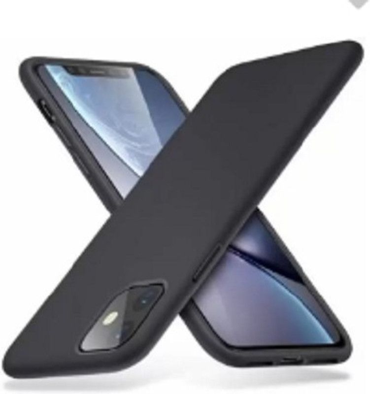 SRAVZ CASE Back Replacement Cover for Apple iPhone 11 Pro  (Black, Flexible, Pack of: 1)