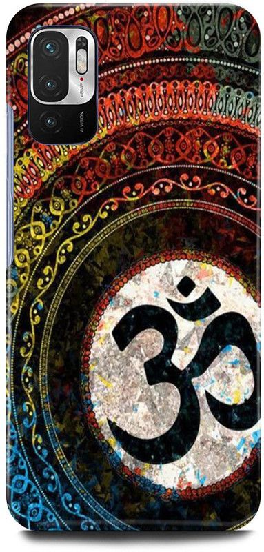FRONK Back Cover for REDMI Note 10T 5G, OM, SIGN, LOGO, MAHADEV, SHIV  (Multicolor, Hard Case, Pack of: 1)