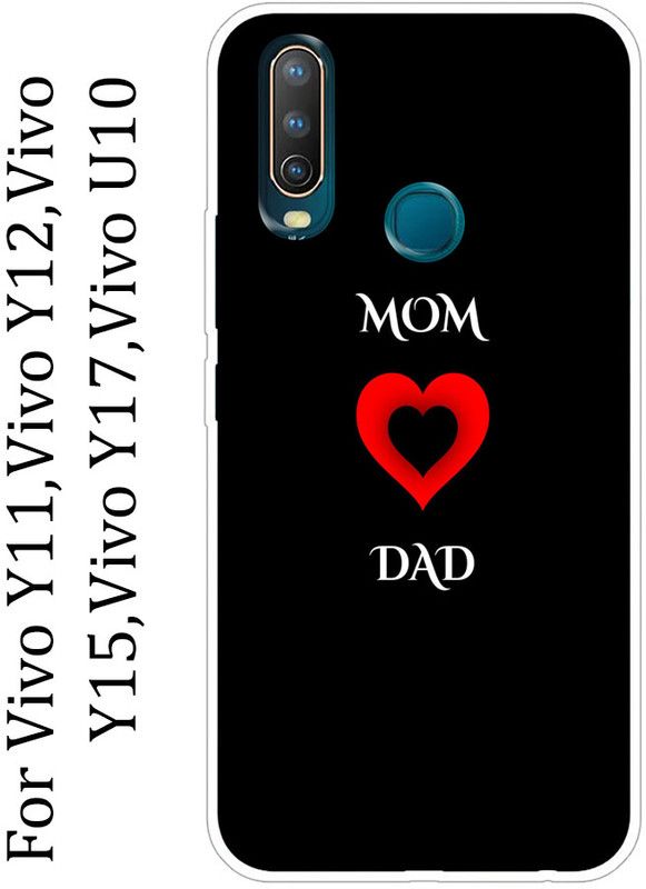 Gabroo Back Cover for vivo Y11, vivo Y12, vivo Y17, vivo U340  (Multicolor, Silicon, Pack of: 1)