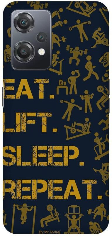 FIKORA Back Cover for OnePlus Nord CE 2 Lite 5G  (Yellow, Blue, Hard Case, Pack of: 1)