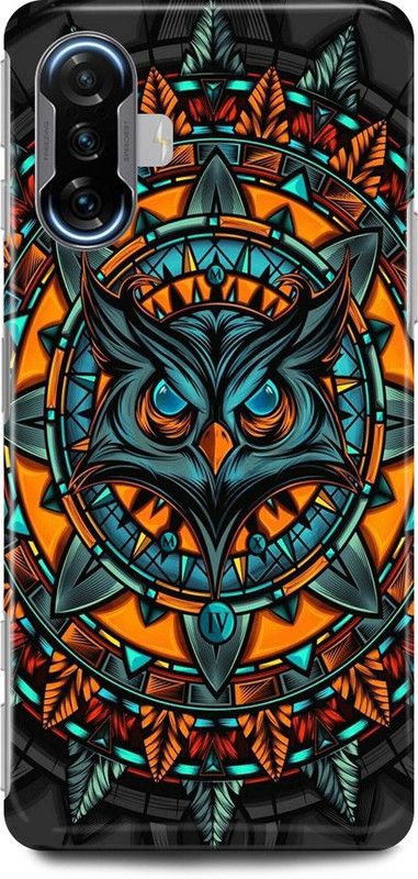 play fast Back Cover for POCO F3 GT TRIPPY, OWL, NIGHT, WATCH, BEOGRAD, ABEJ  (Multicolor, Hard Case, Pack of: 1)