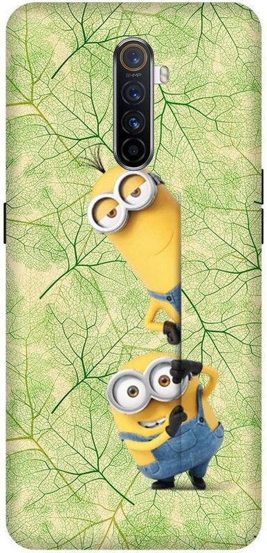 SSMORYA Back Cover for Realme X2 Pro Minions Printed Back Cover  (Multicolor, Waterproof, Pack of: 1)