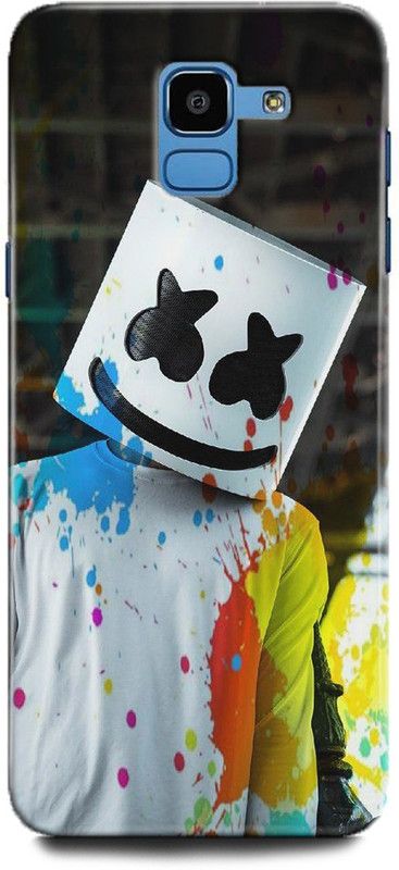 INTELLIZE Back Cover for Samsung Galaxy On6/SM-J600GZKFINS marsh mello,Printed  (Multicolor, Shock Proof, Pack of: 1)