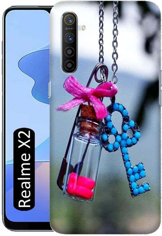 Bingal Back Cover for Realme X2 (RMX1992, RMX1993)  (Multicolor, 3D Case, Pack of: 1)