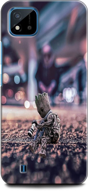 INDICRAFT Back Cover for Realme C11 2021, RMX3231 GROOT, AVENGERS, MARVEL, COMIC, SUPERHERO  (Multicolor, Dual Protection, Pack of: 1)
