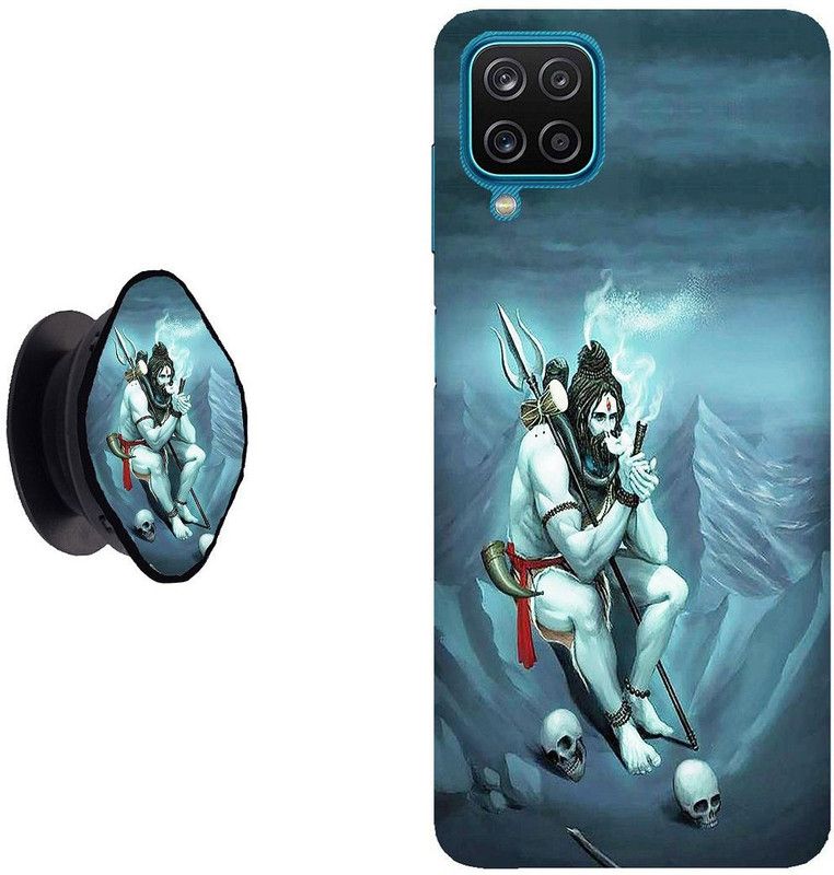 My Swag Back Cover for Samsung Galaxy M12  (Blue, Grip Case, Pack of: 2)