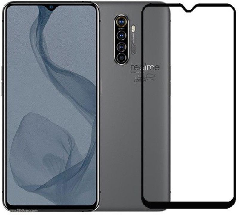 Q Box Edge To Edge Tempered Glass for Realme X2 Pro  (Pack of 1)