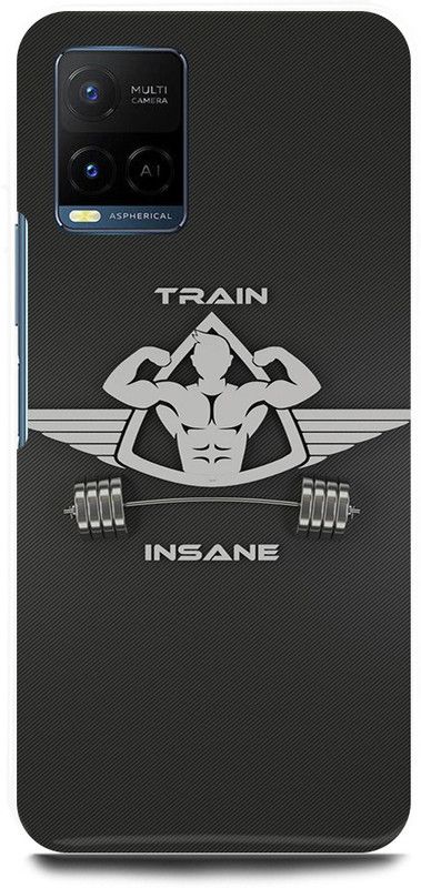 play fast Back Cover for Vivo Y33s, V2109 GYM, MOTIVATIONAL, INSPIRATION, BODYBUILDING  (Silver, Hard Case, Pack of: 1)