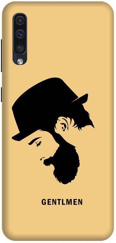 SSMORYA Back Cover for Samsung Galaxy A30s  (Beige, Black, Waterproof, Pack of: 1)