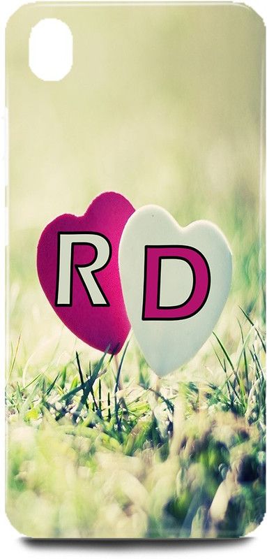 MP ARIES MOBILE COVER Back Cover for Vivo V11 Pro/1804,R Loves D Name,R Name, D Letter, Alphabet,R Love D NAME  (Multicolor, Hard Case, Pack of: 1)