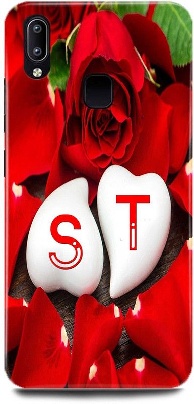 MP ARIES MOBILE COVER Back Cover for Vivo Y83 Pro/Vivo 1726,S Loves T Name,S Name, T Letter, Alphabet,S Love T NAME  (Multicolor, Hard Case, Pack of: 1)