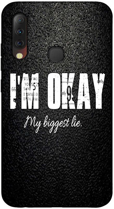 HEXAcase Back Cover for Vivo Y19 Back Cover  (Multicolor, Anti-radiation, Silicon, Pack of: 1)
