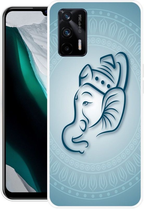 SIMAWAT Back Cover for Realme X7 Max  (Multicolor, Grip Case, Silicon)