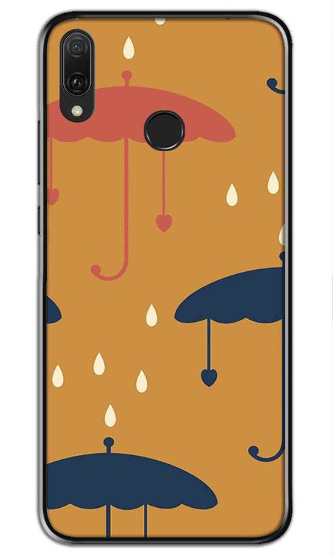 CaseRepublic Back Cover for Huawei Y9 (2019) Huawei Y9 (2019)  (Brown, Grip Case, Pack of: 1)
