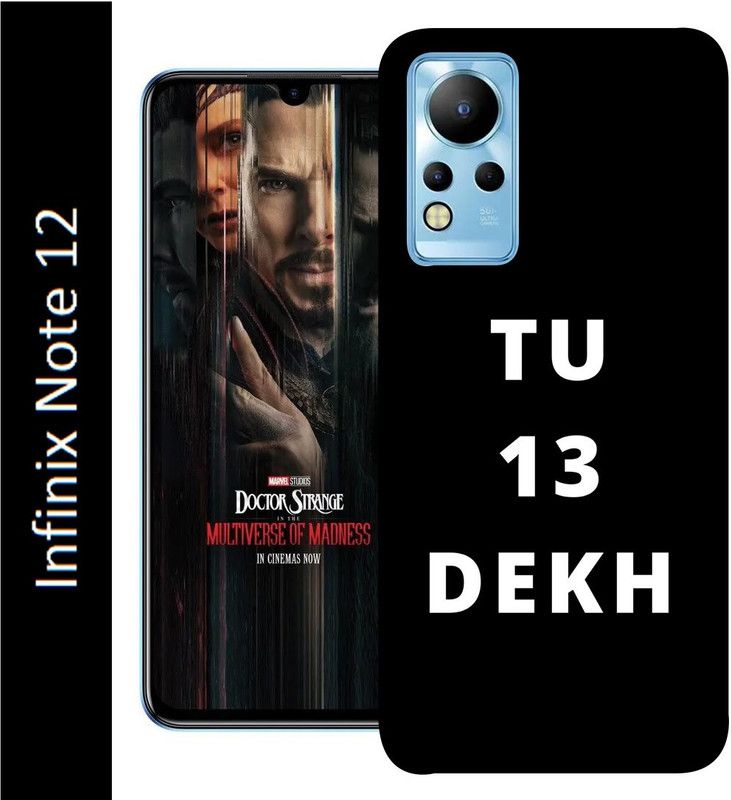 BeauCase Back Cover for Infinix Note 12  (Multicolor, Grip Case, Silicon, Pack of: 1)