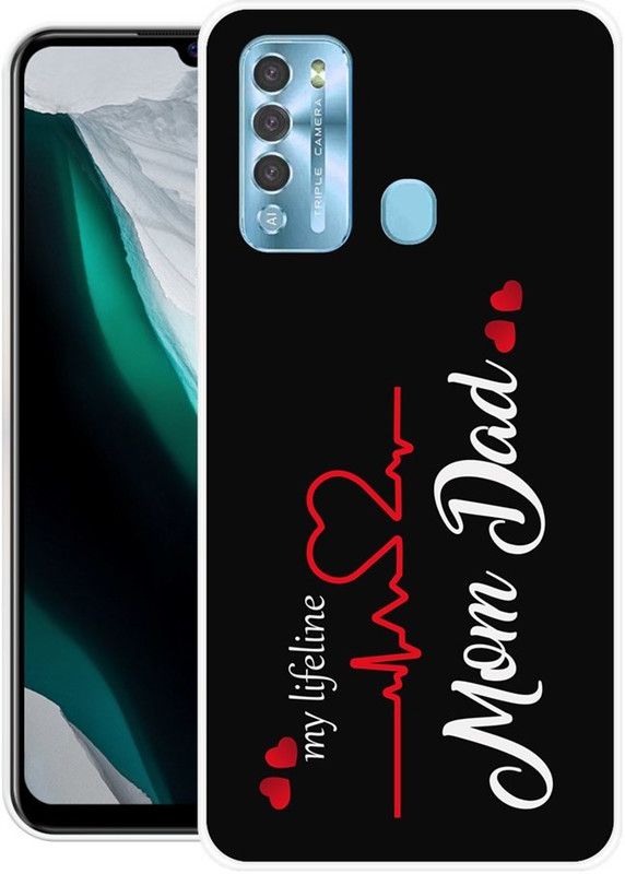 SUPER CASE Back Cover for Itel Vision 2  (Multicolor, Grip Case, Silicon)
