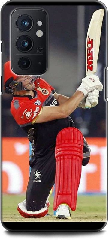WallCraft Back Cover for OnePlus 9RT 5G AB DE VILLIERS, CRICKET, BATSMAN, SPORTS  (Multicolor, Dual Protection, Pack of: 1)