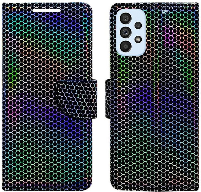 MyFlips Flip Cover for SAMSUNG A53 5G  (Multicolor, Magnetic Case, Pack of: 1)