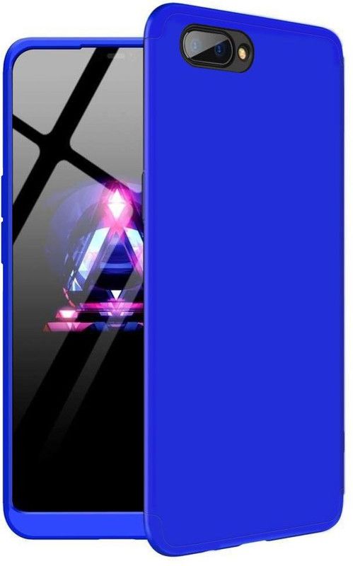 Vaku Luxos Front & Back Case for Huawei Honor V10 3-in-1 Gkk 360 Series PC Case  (Blue, Shock Proof, Pack of: 1)