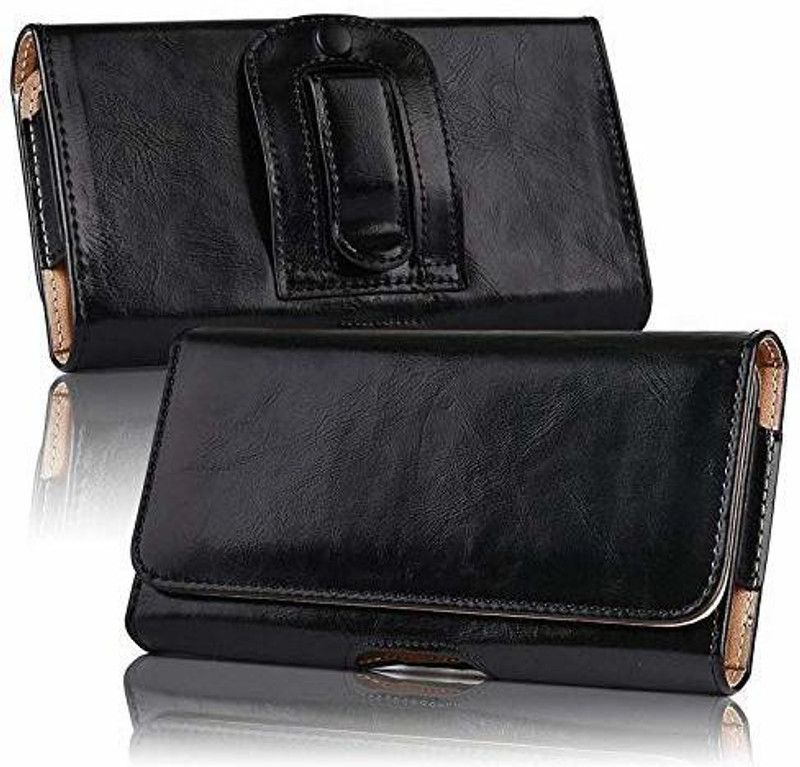 FITSMART Pouch for HTC M8  (Black, Holster, Pack of: 1)