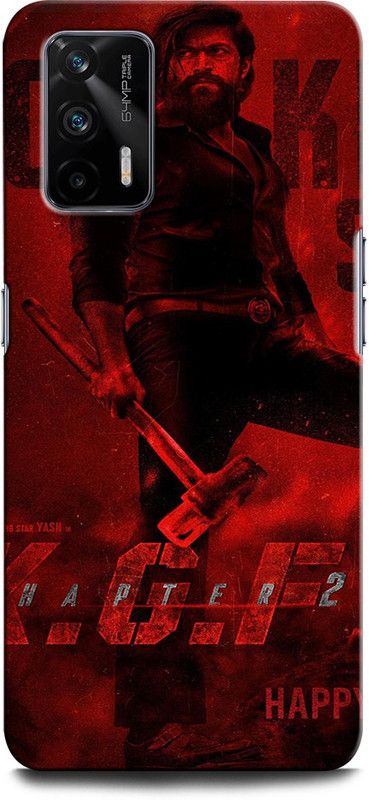 GRAFIQE Back Cover for Realme X7 Max RMX3031 YASH, KGF, ROCKING STAR, TAMIL HERO, TELUGU STAR  (Multicolor, Shock Proof, Pack of: 1)