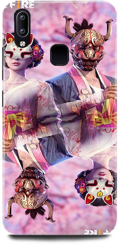 DIKRO Back Cover for Vivo Y93, 1814, FREE, FIRE, GAME, GIRL, BOY, TEAM  (Multicolor, Hard Case, Pack of: 1)