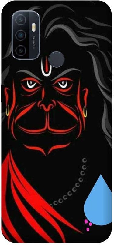 VS PRINT LINK Back Cover for OPPO A33 \ CPH2137 \ Hanuman ji, Bajrangbali,God ,Printed back cover  (Black, Hard Case, Pack of: 1)