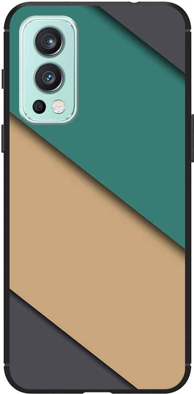 CaseRepublic Back Cover for OnePlus Nord 2  (Multicolor, Grip Case, Pack of: 1)
