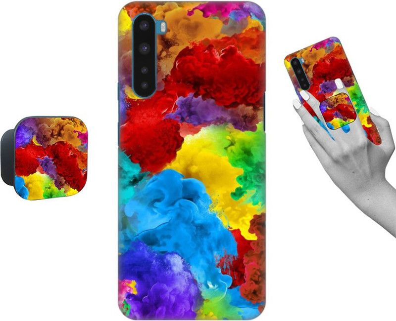 Coberta® Back Cover for Oneplus Nord  (Multicolor, Cases with Holder, Pack of: 1)