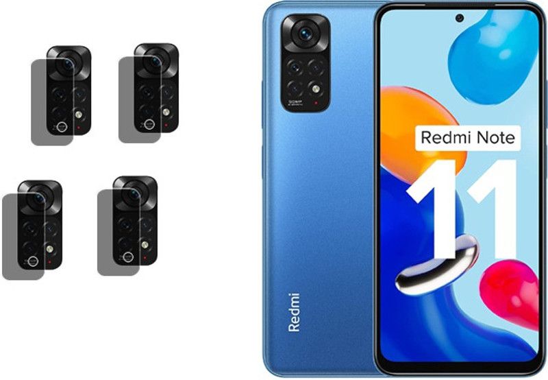 ERRORIST Back Camera Lens Glass Protector for REDMI NOTE 11  (Pack of: 4)