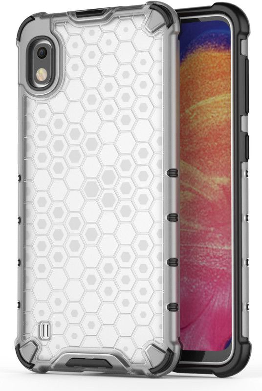 ZIVITE Bumper Case for Samsung Galaxy A10  (Transparent, Pack of: 1)
