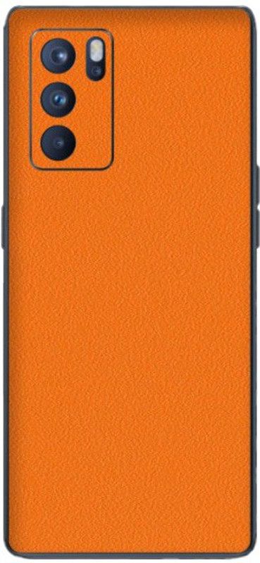 Orgic India Oppo Reno 6 Pro Mobile Skin  (Orange)