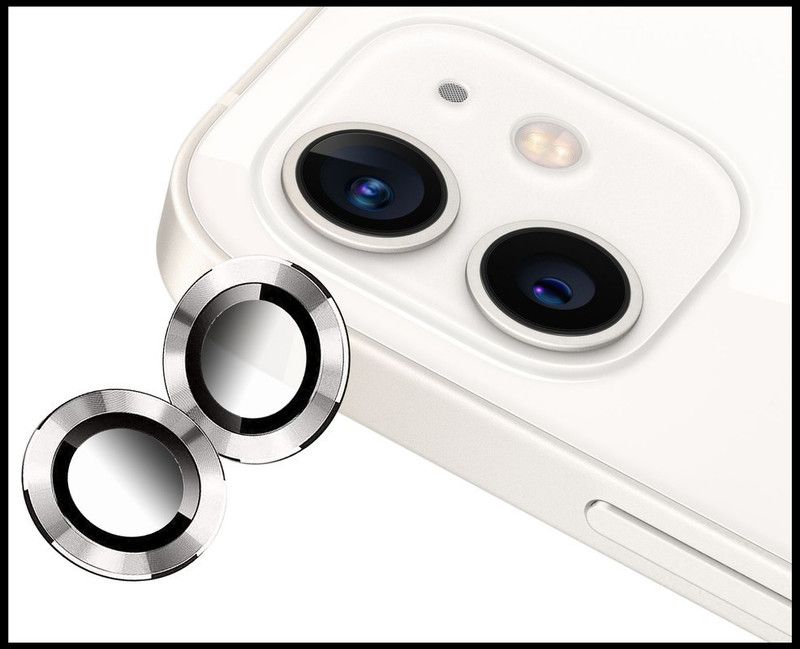 Ychroze Back Camera Lens Ring Guard Protector for iPhone 12 Mini  (Pack of: 1)