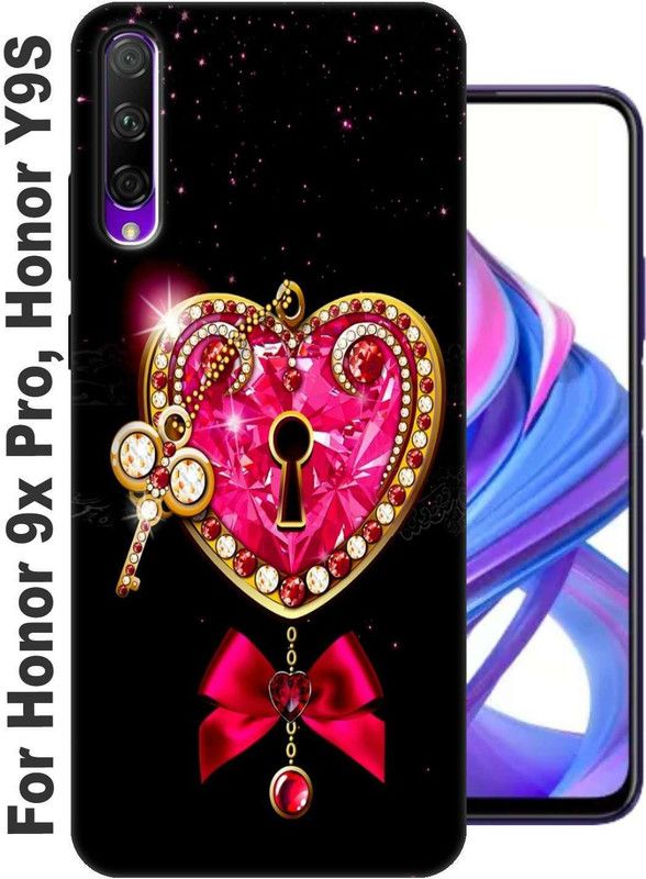 YorktoSis Back Cover for Honor 9X Pro 2765  (White, Dual Protection, Silicon, Pack of: 1)