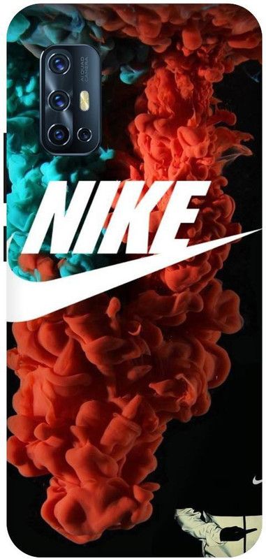 THE NARAYANA COLLECTIONS Back Cover for VIVO V17- 1919-NIKE,SHOE,SIGN,SPORTS,LOGO  (Multicolor, Hard Case, Pack of: 1)