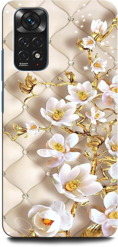ORBIQE Back Cover for edmi Note 11  (Beige, Gold, Hard Case, Pack of: 1)
